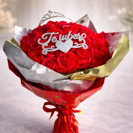 Buchet Royal Love 51 Trandafiri